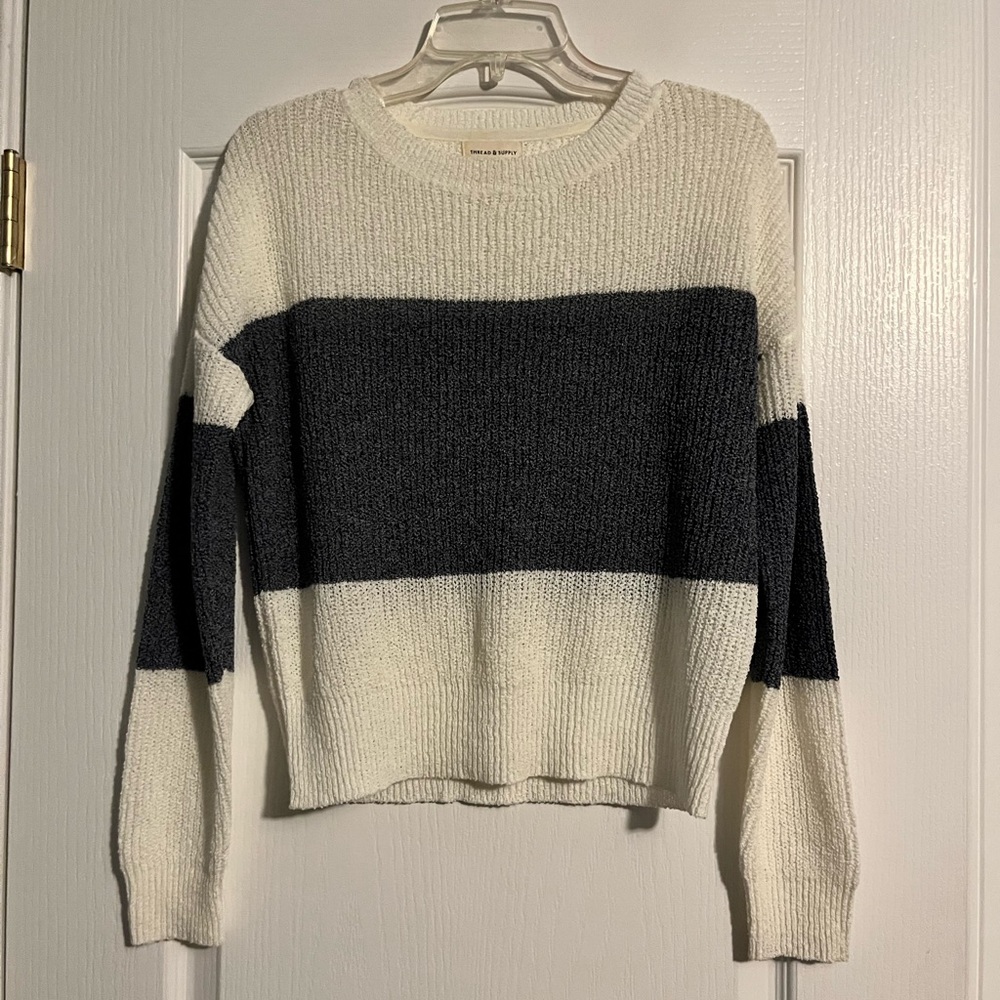 Francesca’s striped sweater